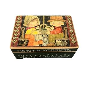 VTG Ferrandiz Wood Reuge Music Box Swiss Musical Movement 'Edelweiss' Parts Only